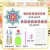  DIY Diamond Painting 3D Puzzle Irregular Shapes Mandala Lotus Shaped Candle Aromatherapy Holder Tray Decor Kit