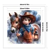 Cowboy Boy-11CT Stamped Cross Stitch 40*40cm