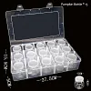 Pumpkin-Shaped Bottle Diamond Painting Storage Container, Diamond Embroidery Accessories Rhinestones Tools Organizer Box