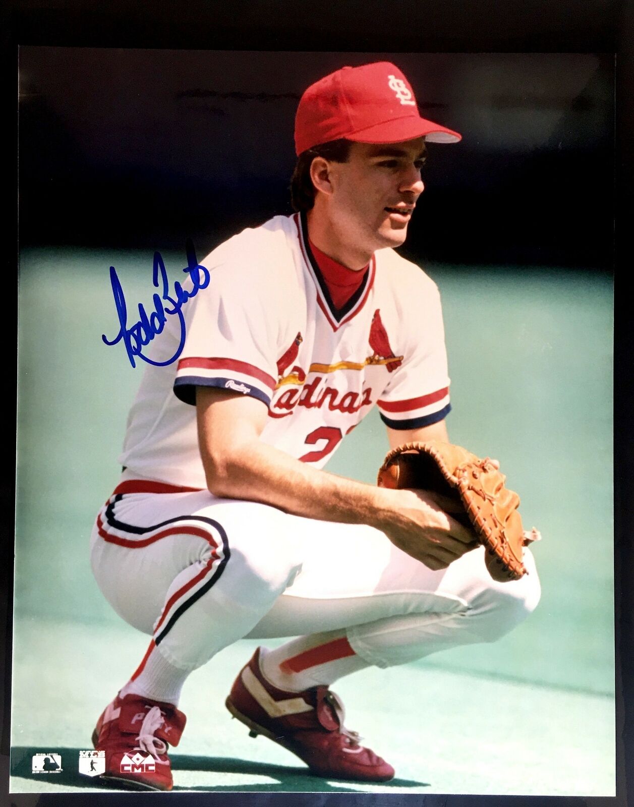 Todd Zeile Signed 8x10 Photo Poster painting St. Louis Cardinals New York Mets Autograph Auto