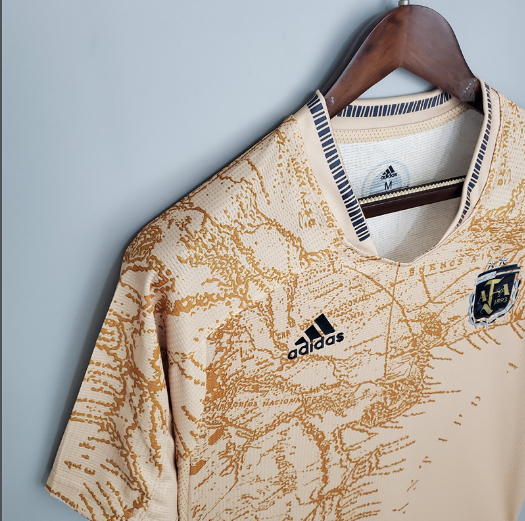 2021 Argentina Golden X Memorial Soccer Jersey Thai Quality
