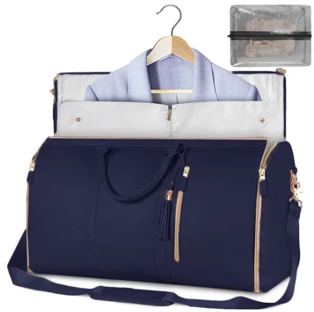Foldable Duffle Bag (Free Shipping)-Beige