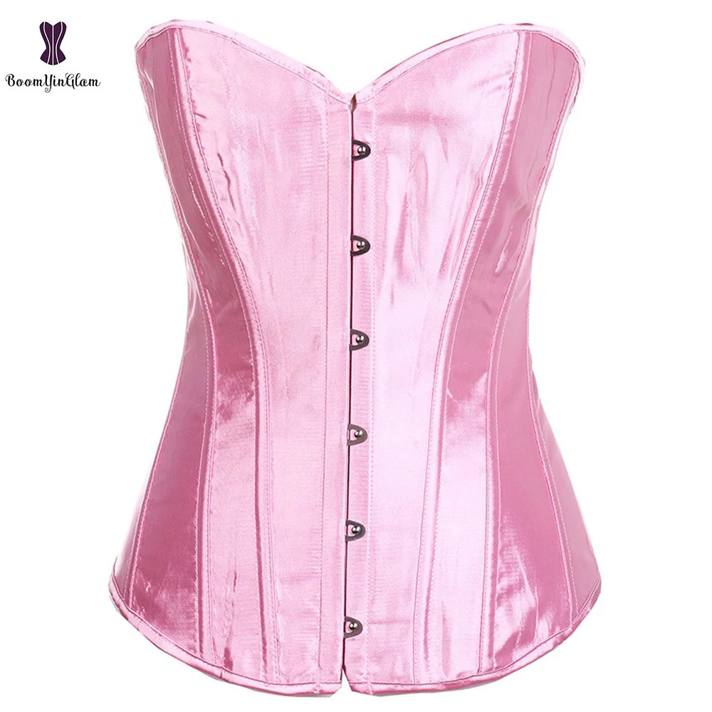 Plus Size Women's Body Shapewear Costume Party Wearing Clothing Colored Corset Bustier With G String 818#