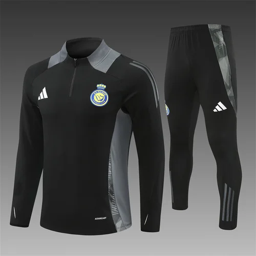 2024-25 Riyadh Black Half-zip Training Jersey