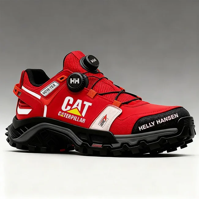 Sodelovanje CAT x Helly Hansen Gore-Tex 2025 &ndash; Vodoodporni in topli delovni čevlji za na prostem, pohodni&scaron;ki čevlji &ndash; Čevlji za vsak dan &ndash; Novo &ndash; Časovno omejena ponudba!