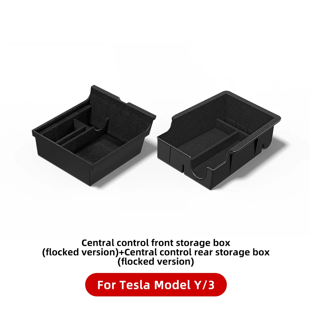 YONZEE Tesla 3PCS Center Console Organizer Storage For Tesla Model 3/Y