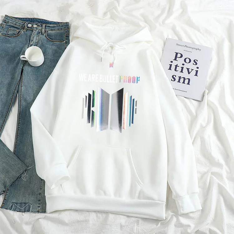 BTS We Are Bulletproof Multicolour Hoodie