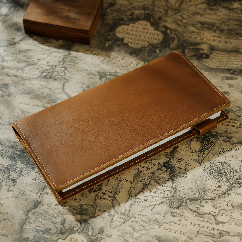 Fromthenon Head Layer Cowhide Weeks Planner Traveler Notebook Leather Loose Leaf Week Plan Notebooks Journal Stationery Supplies