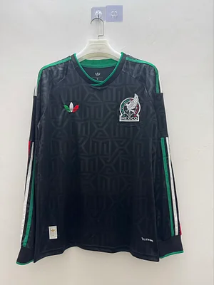 2026 Long Sleeve Mexico National Third Away Football Shirt 1:1 Thai Quality