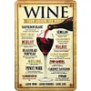 Wine From Around The World - Metal Tin Signs(8*12Inch/12*16Inch) - Bar