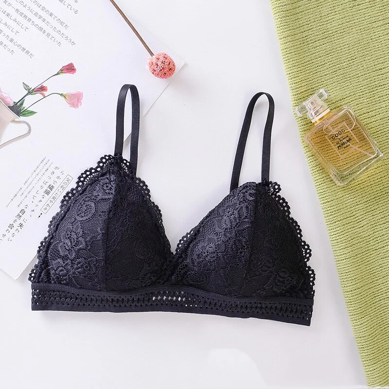 Billionm Cup Push Up Bra Women Lace Underwear Lingerie Seamless Sexy Bralette Adjusted Thin Brassiere New Arrived Triangle Cups