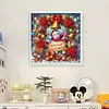 Snowman-14CT Stamped Cross Stitch 40*40cm/15.75*15.75in