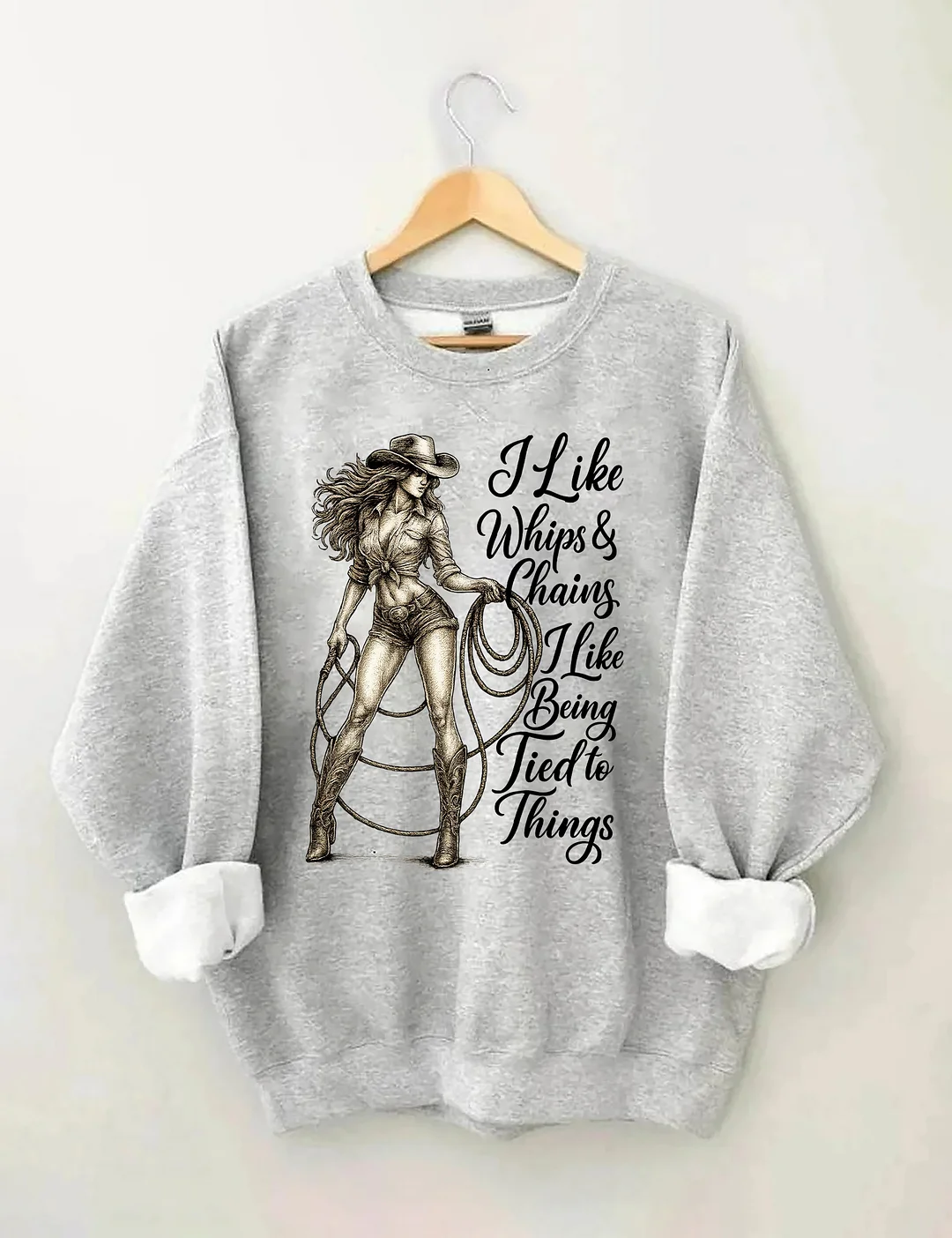 Western Whips & Chains Sweatshirt