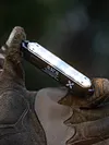 Wind Rope Buckle Light IPX4 Waterproof Warning Light Charging Tent String Lamp