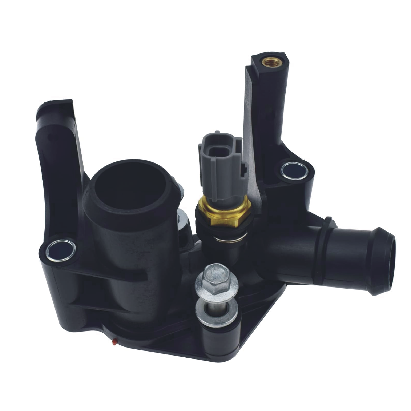 Engine Coolant Thermostat Housing With Sensor For Ford Focus Fiesta C-Max 7M5G8K556AC 1531004 7M5G-8K556-AC