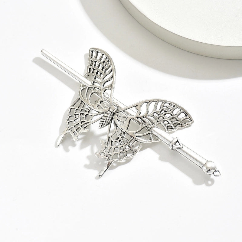 Elegant Classical Minimalist Unisex Butterfly Metal Plating Hair Sticks