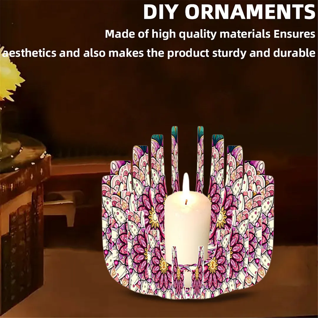 DIY Diamond Art Painting Kits of Candle Holder for Aromatherapy & Home Decor