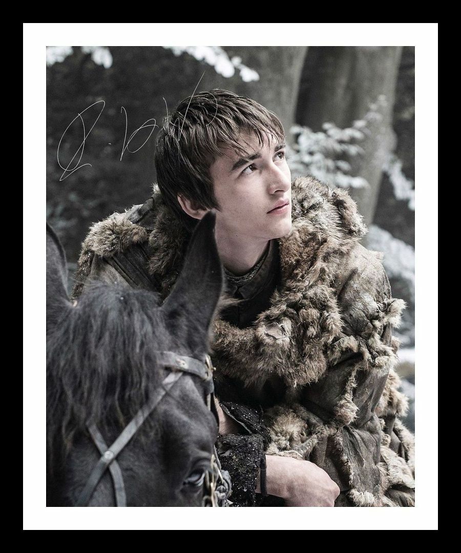 Isaac Hempstead - Game Of Thrones Autograph Signed & Framed Photo Poster painting