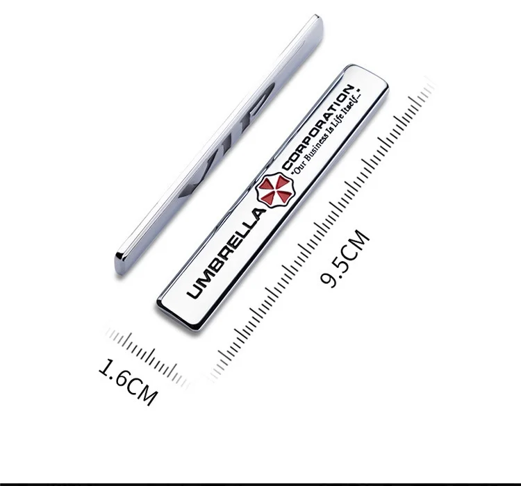 Car Stickers Metal Modified Side Label Decorative Car Stickers（2PCS）