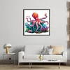 Octopus-14CT Stamped Cross Stitch 40*40cm/15.75*15.75in
