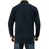 Men's Vintage Outdoor Workwear Pocket Long Sleeve Lapel Utility Shirt by Inlyline