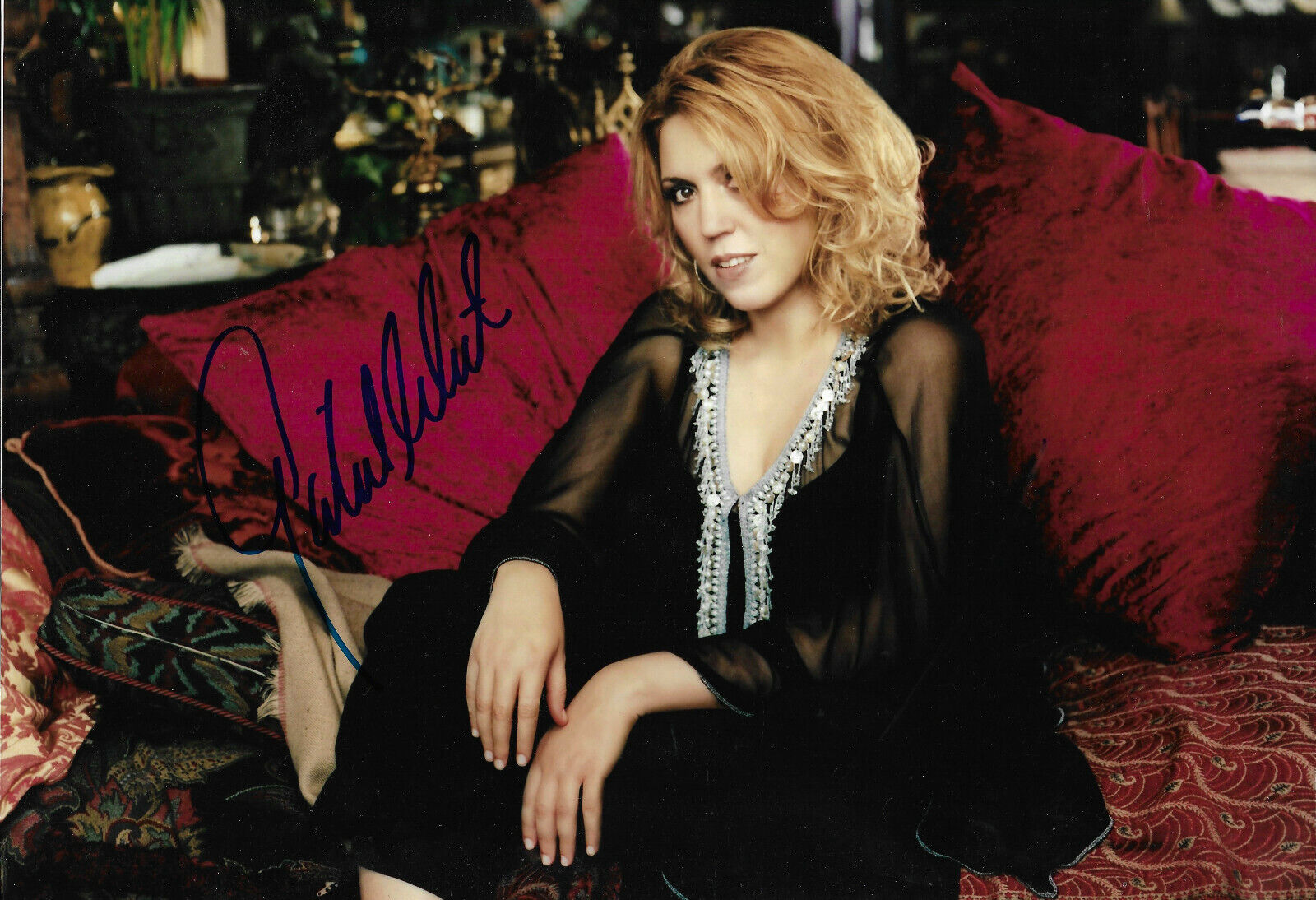 Gabriela Montero signed 8x12 inch Photo Poster painting autograph