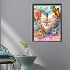 【Limited Stock Sale】Love Pansies-Full Round Diamond Painting 50*60CM