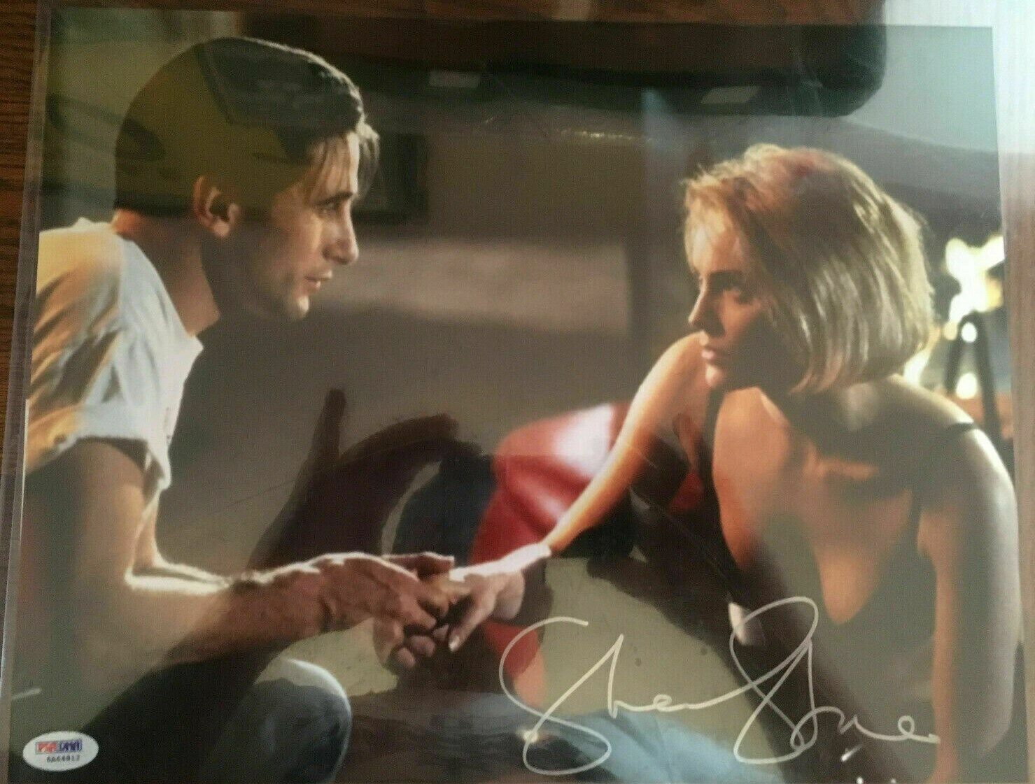 Sharon Stone 11 X 14 Photo Poster painting Hand Signed with Silver Sharpie - PSA/DNA Certified