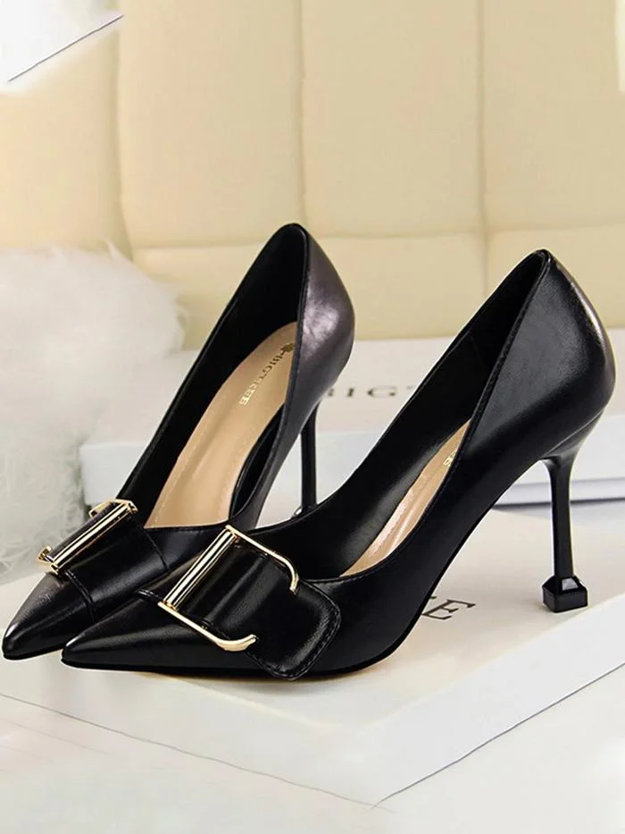 More Colors Solid Color Woman Pumps Shoe