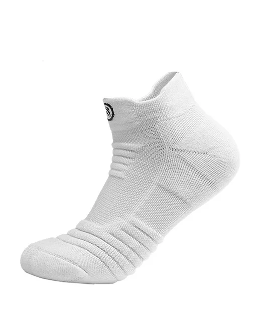 Sporty Contrast Color Elastic Breathable Thickened Socks 