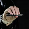 Bolt-operated tactical pen, titanium alloy push-button sign pen, EDC portable business metal pen