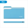 Carcasa SSD, estilo carpeta USB 3.2 Gen2 10Gbps a NVMe PCI-E M.2 SSD, carcasa de disco duro externo M.2 para MacBook, laptop, iPad, Android, iPhone 15、iPhone 16、iPhone 17