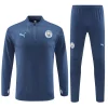 24/25 Manchester City Royal Blue Steel Printed Training Jacket Set