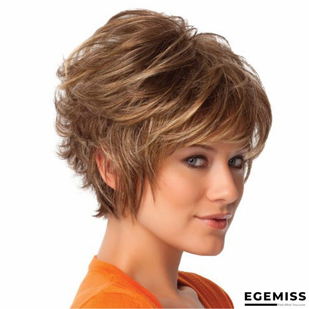 Fashion Short Curly Hair Chemical Fiber Headgear | EGEMISS