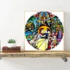 Diamond Painting-DIY Full Round Drill Snow White(35x35cm)