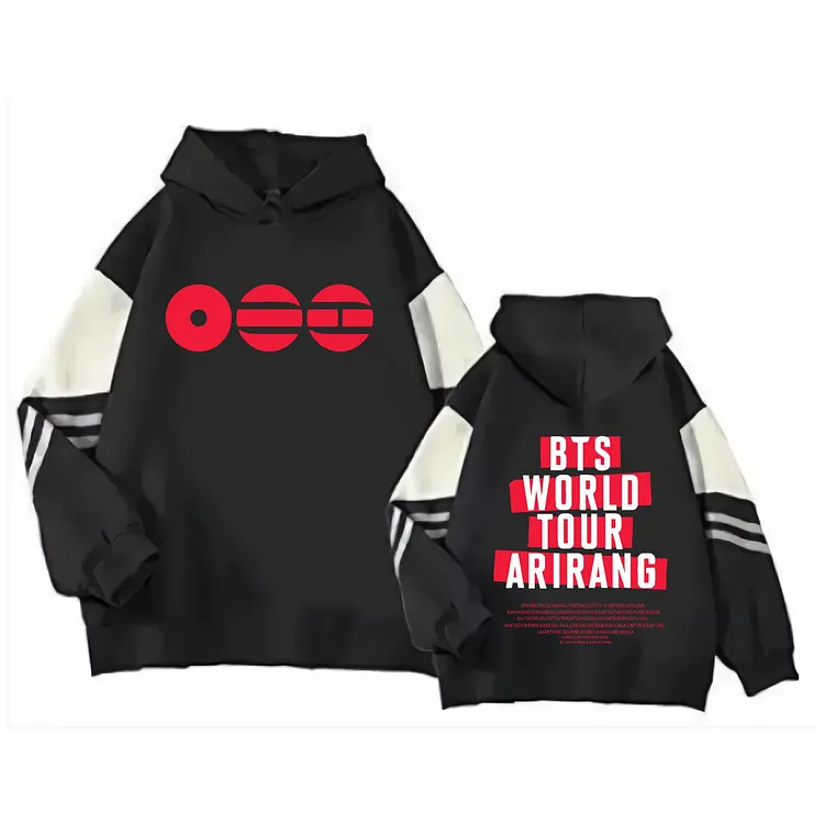 BTS Arirang World Tour Color-Block Hoodie
