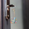 (US Only)PET Double Sided Special Shaped Easter Alphabet DIY Diamond Painting Keychain