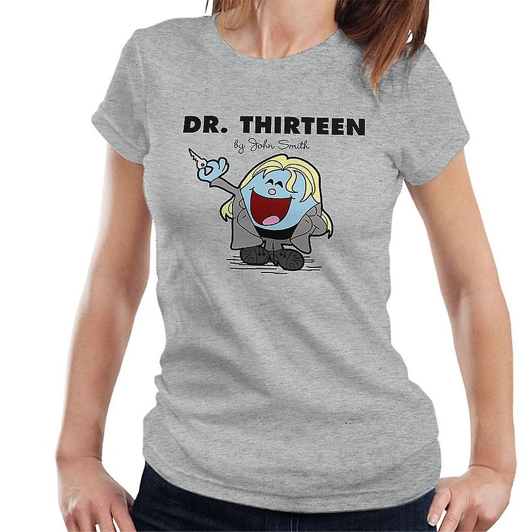 Dr Who Dr Thirteen Mr Men Women's T-Shirt