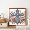 Kreuz - speziell geformtes Diamantgemälde - 30*30cm