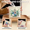 Diamond Painting Belief PU Storage Bag Coin Purse