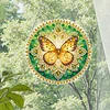 Butterfly Mandala 2D Flat DIY Diamond Art Pendant Wall Decor for Home & Windows