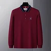 Business Loose Embroidered Polo Shirt