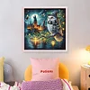 Owl Castle-11CT Stamped Cross Stitch 40*40cm tapestrymarket