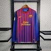 Retro Long Sleeve 11-12 Barcelona Home_Football Shirt 1:1 Thai Quality