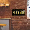 ELEANOR - Car License(12*6Inch)
