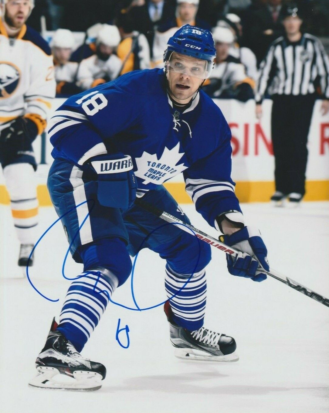 MILAN MICHALEK autographed SIGNED TORONTO MAPLE LEAFS 8X10 Photo Poster painting