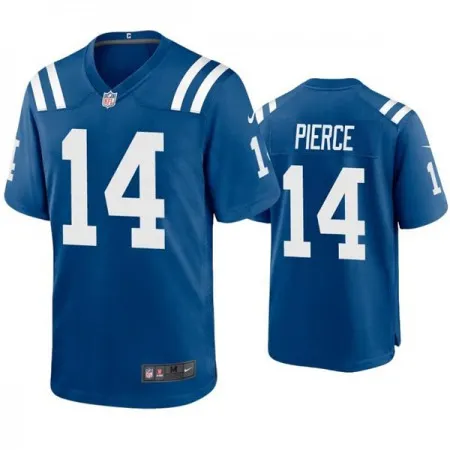 Youth Indianapolis Colts #14 Alec Pierce Blue Stitched Football Jersey
