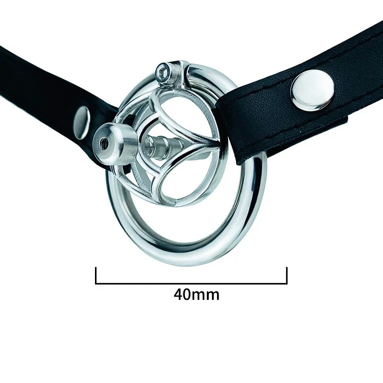 Chastity Belt for Men (with Catheter Tube）  Weloveplugs