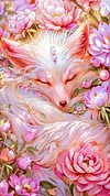 Luxury AB Velvet Diamond Painting Kit - Fox