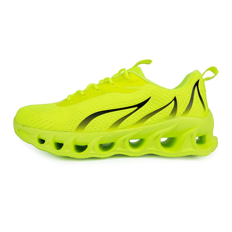 Softsfeel Women's Relieve Foot Pain Perfect Walking Shoes - Fluorescent Green